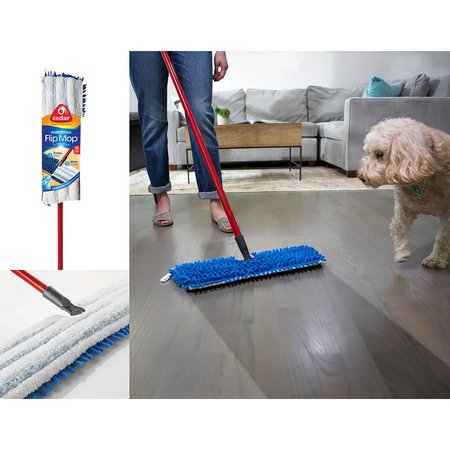 O-Cedar O-Cedar Flip Mop 12 in. W Dry/Wet Mop 164196